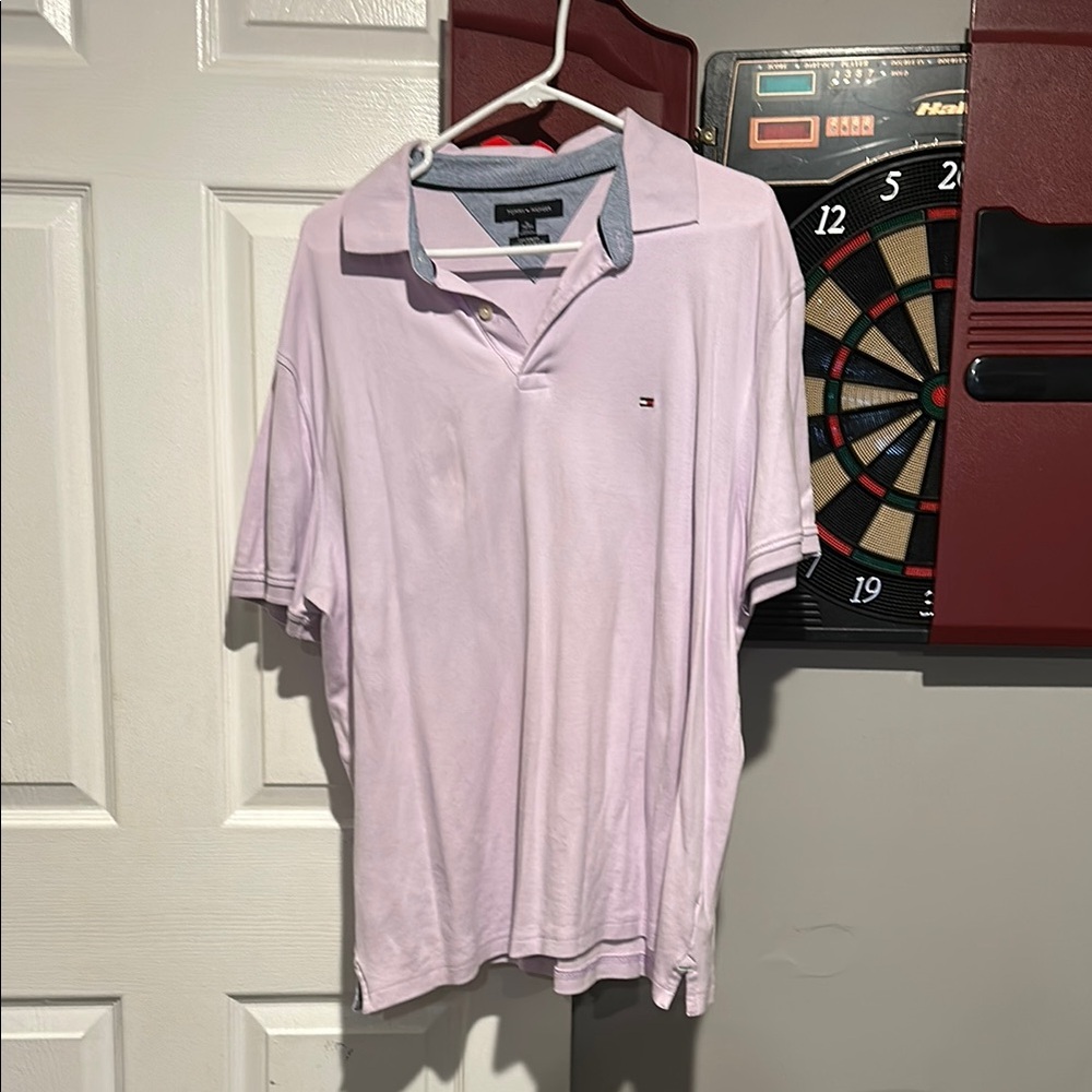 Light purple Tommy Hilfiger shirt, almost never worn